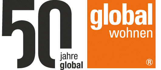 global wohnen in der Homepoet Händlersuche Logo von global wohnen